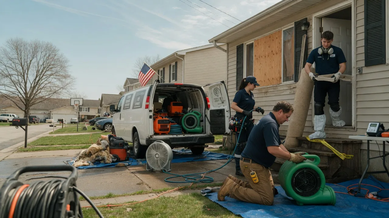 Water Damage Restoration in Union City, OK near me